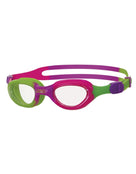 Zoggs - Little Super Seal Swimming Goggle - Pink/Purple/Green - Clear Lenses