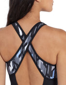 Zoggs - Metropolis Crossback Swimsuit - Swimsuit Back Design