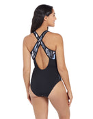 Zoggs - Metropolis Crossback Swimsuit - Model Back