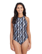 Zoggs - Metropolis Crossback Swimsuit - Model Front/Product Front Design