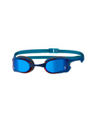 Zoggs - Raptor HCB Mirror Swimming Goggle - Front/Side - Blue/Grey/Blue
