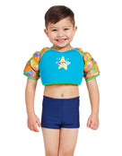 Zoggs Kids Super Star Water Wings Vest - Model Front