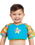 Zoggs Kids Super Star Water Wings Vest - Front Close Up