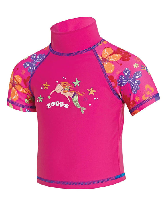 Zoggs - Toddlers Girls Sun Protection Top - Pink - Front