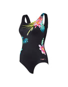 Zoggs - Womens Tropic Scoopback Swimsuit - Product Only Front