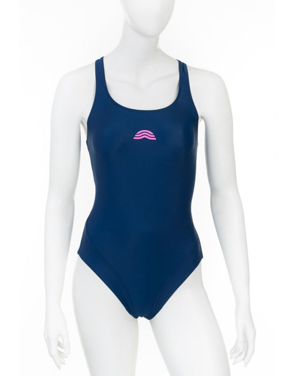 Aquarapid - Womens Amachi Swimsuit Navy - Product Only Front