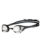 Arena - Cobra Ultra Swipe Mirror Swim Goggle - Silver/Black - Front/Side