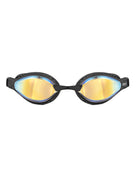 Arena - Airspeed Mirror Swim Goggle - Product Only Front/Nose Bridge - Gold Mirrored Lenses