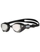 Arena - Cobra Tri Swipe Mirror Swim Goggle - Silver/Black - Front/Side Product