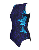 Zoggs - Womens Indigo Forest Hi Front Swimsuit - Product Only