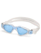 Aqua Sphere - Kayenne Small Fit Swim Goggles - Glitter/Blue/Blue Lens - Front/Side