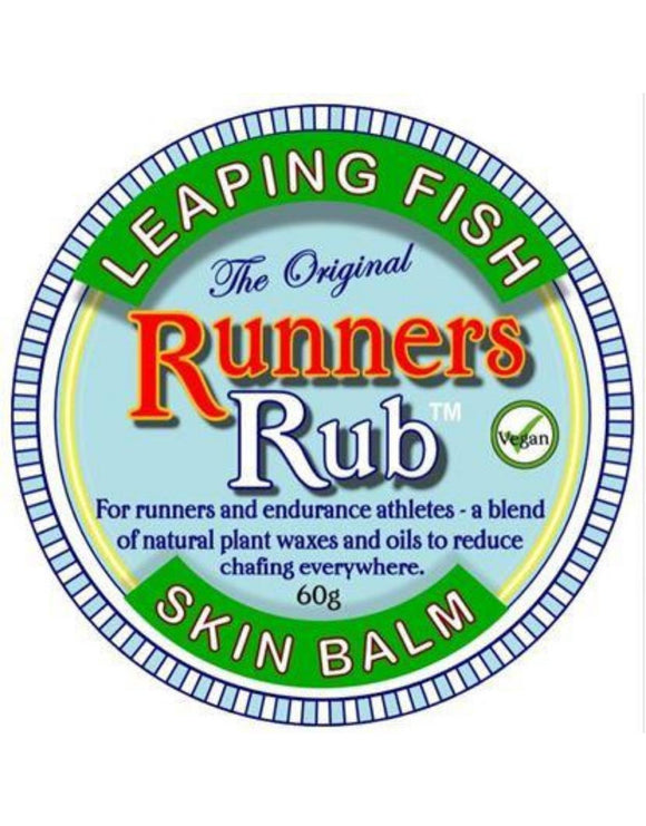 Leaping Fish - Skin Balm Tin - Runners Rub - Front 