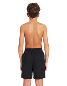 Zoggs - Boys Penrith 15 Inch Swimming Shorts - Black - Product Back Design/Model Back 
